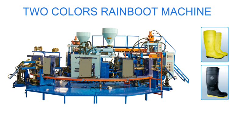 PVC 2 colors injection machine