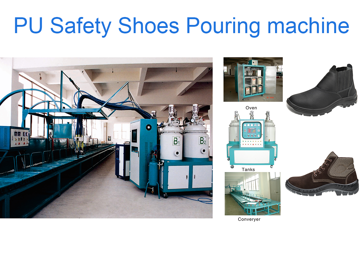SAFETY SHOES PU POURING MACHINE - Innovative Shoe Machinery & Molds ...
