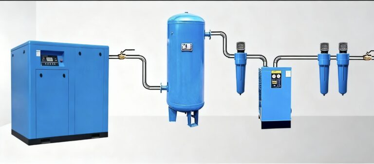 Screw air compressor